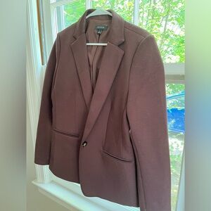 Ann Taylor Chocolate Brown Blazer